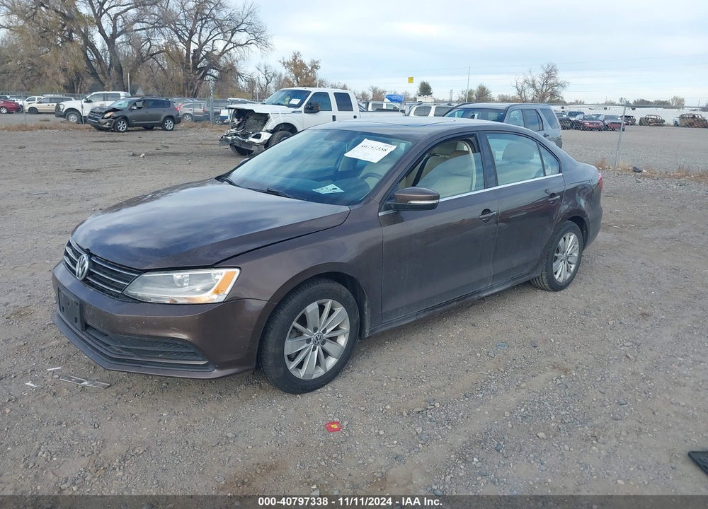 2015 VOLKSWAGEN JETTA 1.8T SE VIN: 3VWD07AJ3FM230619