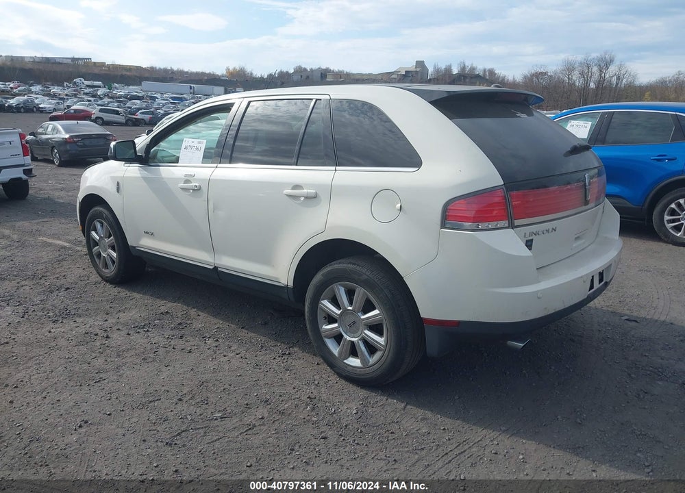 2007 LINCOLN MKX VIN: 2LMDU88C67BJ37732
