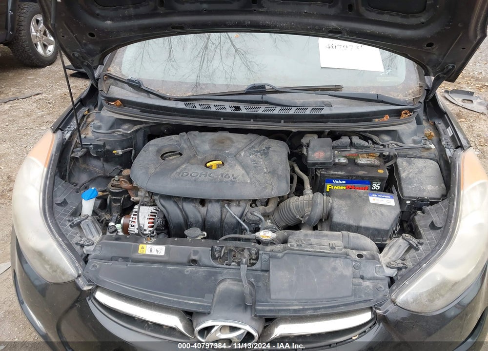 2013 HYUNDAI ELANTRA LIMITED VIN: KMHDH4AE2DU780895