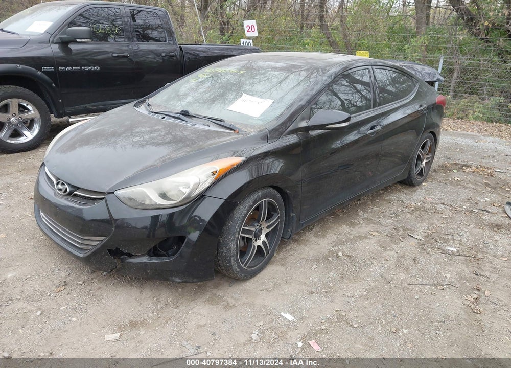 2013 HYUNDAI ELANTRA LIMITED VIN: KMHDH4AE2DU780895