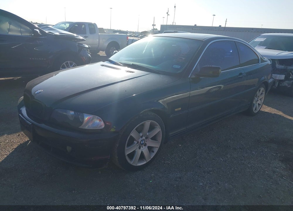 2002 BMW 325CI VIN: WBABN33432PG54740