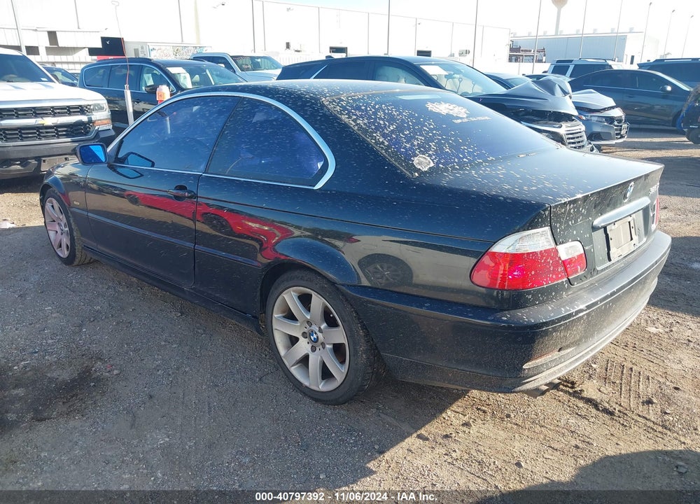 2002 BMW 325CI VIN: WBABN33432PG54740