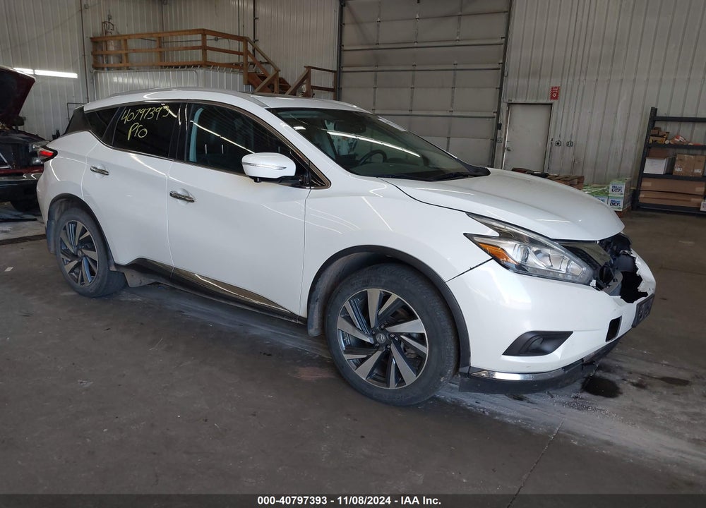2015 NISSAN MURANO S/SL/SV/PLATINUM VIN: 5N1AZ2MH0FN238847