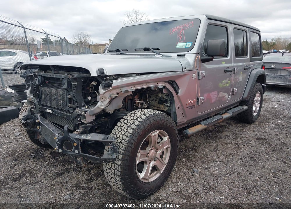 2019 JEEP WRANGLER UNLIMITED SPORT S 4X4 VIN: 1C4HJXDN6KW624304