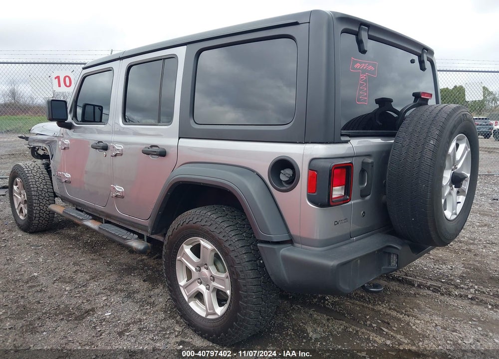 2019 JEEP WRANGLER UNLIMITED SPORT S 4X4 VIN: 1C4HJXDN6KW624304