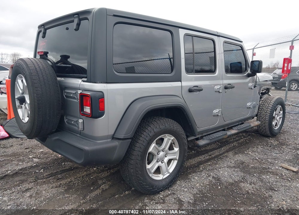 2019 JEEP WRANGLER UNLIMITED SPORT S 4X4 VIN: 1C4HJXDN6KW624304