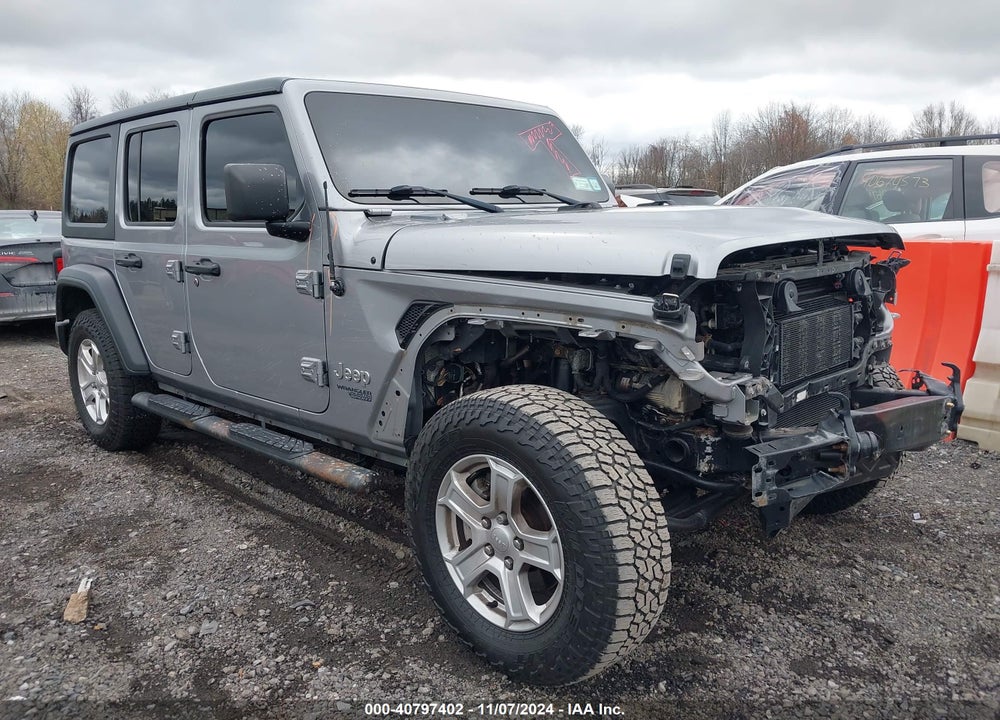 2019 JEEP WRANGLER UNLIMITED SPORT S 4X4 VIN: 1C4HJXDN6KW624304