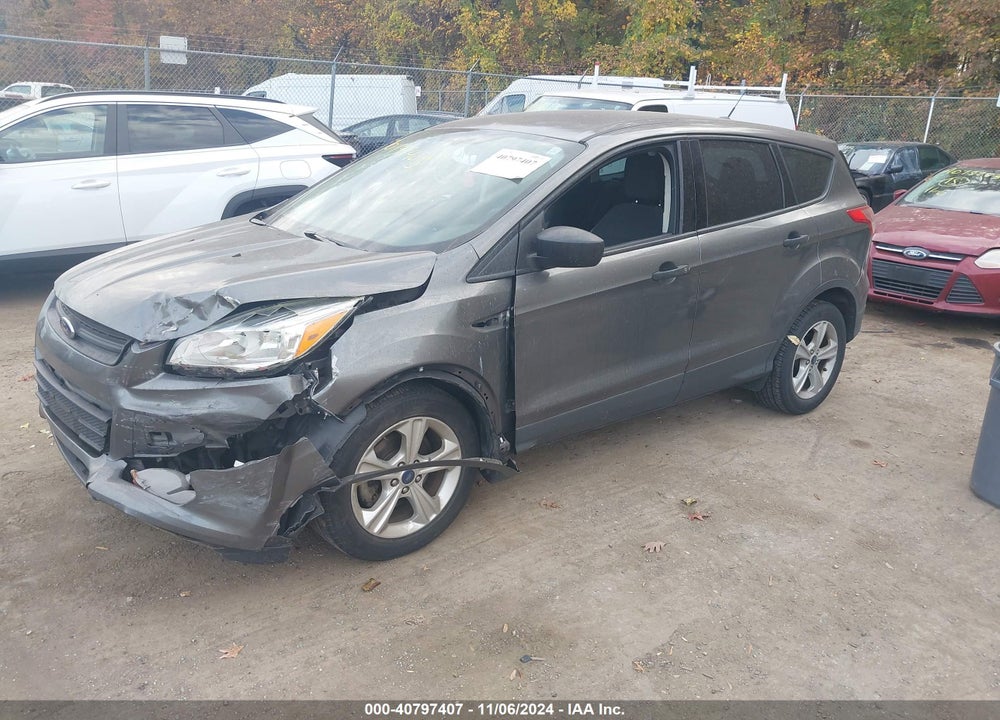 2014 FORD ESCAPE S VIN: 1FMCU0F79EUB68186