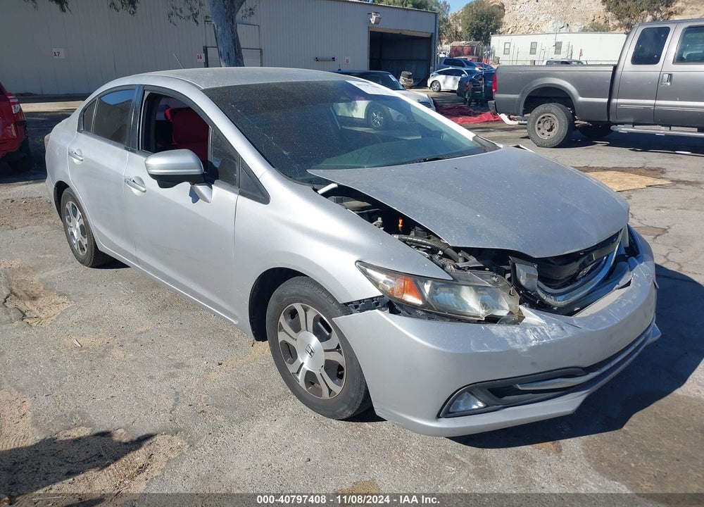 2015 HONDA CIVIC HYBRID VIN: 19XFB4F23FE201105