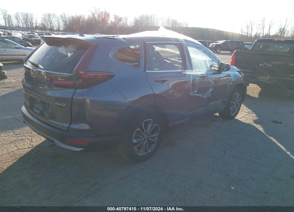 2022 HONDA CR-V AWD EX VIN: 7FARW2H52NE009524