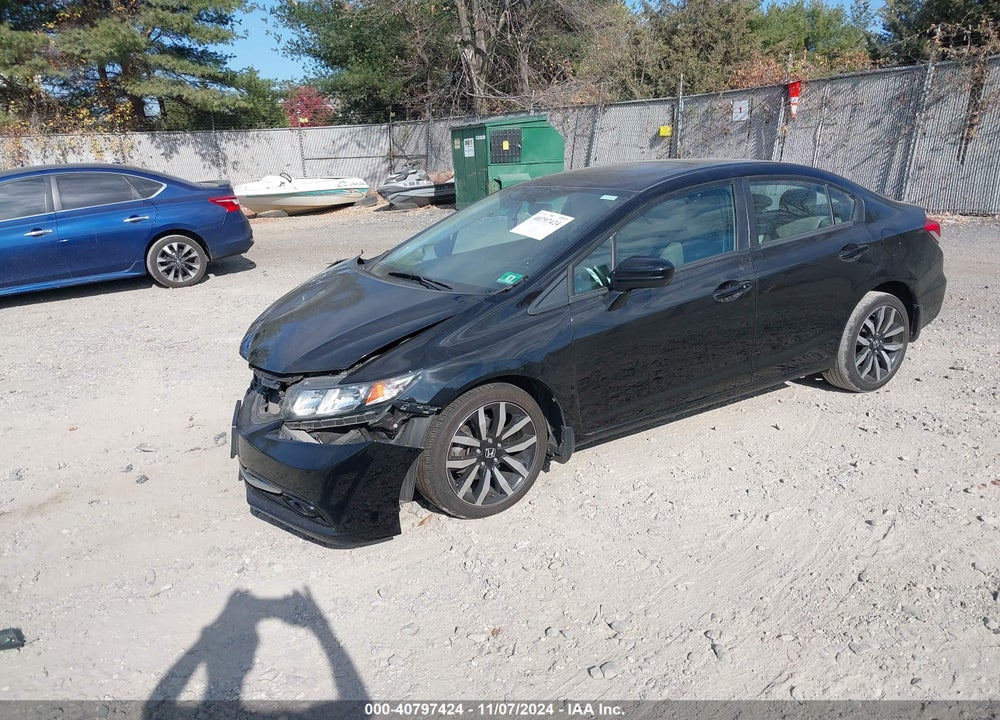 2014 HONDA CIVIC EX-L VIN: 2HGFB2F94EH550926