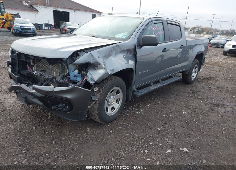 2021 CHEVROLET COLORADO 4WD LONG BOX WT VIN: 1GCGTBEN0M1183695