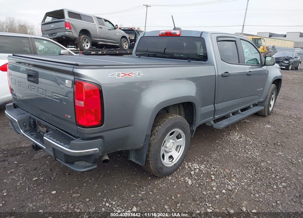 2021 CHEVROLET COLORADO 4WD LONG BOX WT VIN: 1GCGTBEN0M1183695