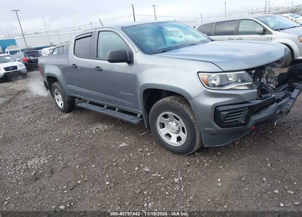 2021 CHEVROLET COLORADO 4WD LONG BOX WT VIN: 1GCGTBEN0M1183695