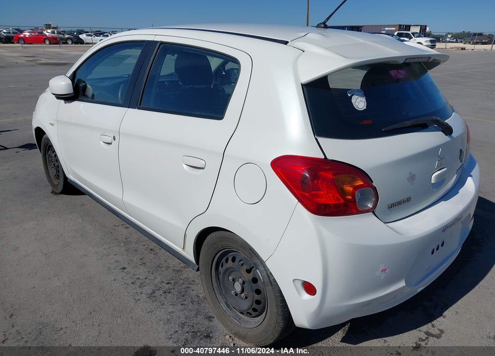 2015 MITSUBISHI MIRAGE DE/RF VIN: ML32A3HJXFH037588