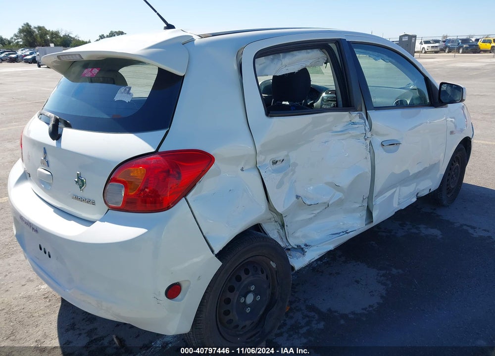 2015 MITSUBISHI MIRAGE DE/RF VIN: ML32A3HJXFH037588