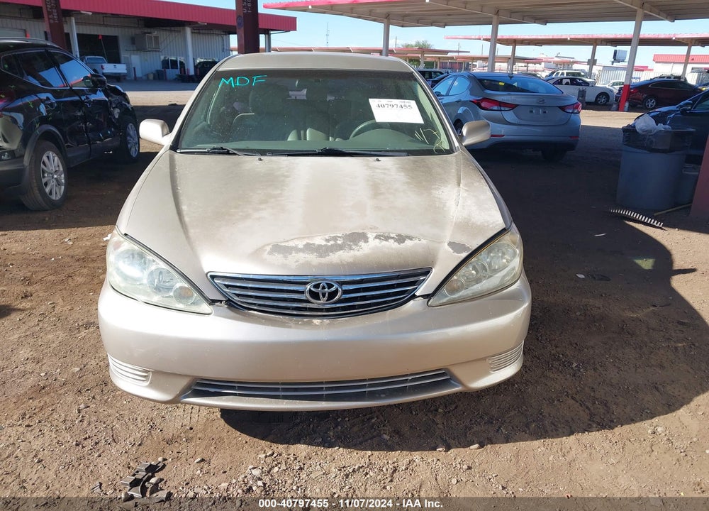 2005 TOYOTA CAMRY LE VIN: 4T1BE32K05U410724