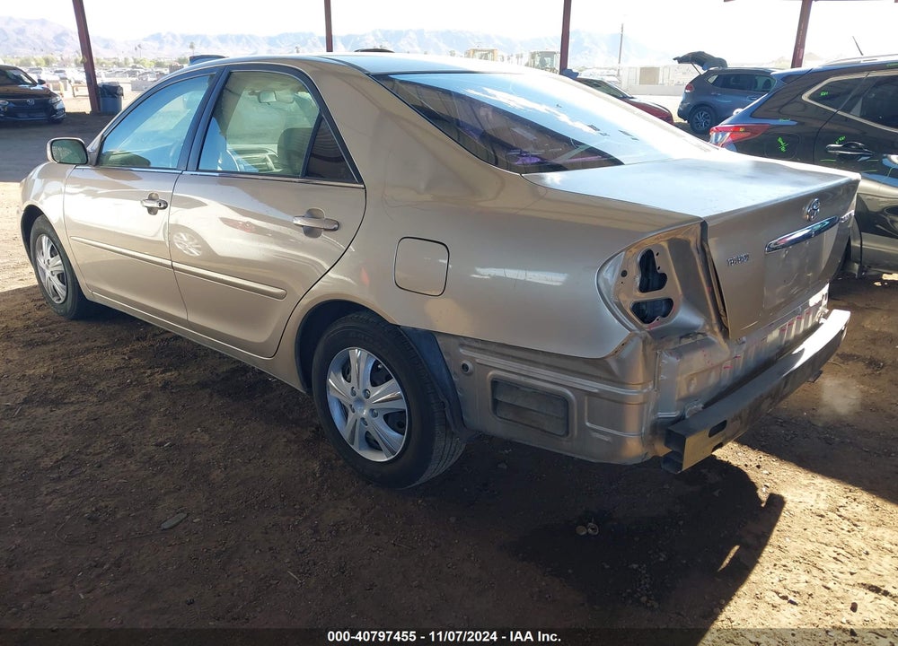 2005 TOYOTA CAMRY LE VIN: 4T1BE32K05U410724