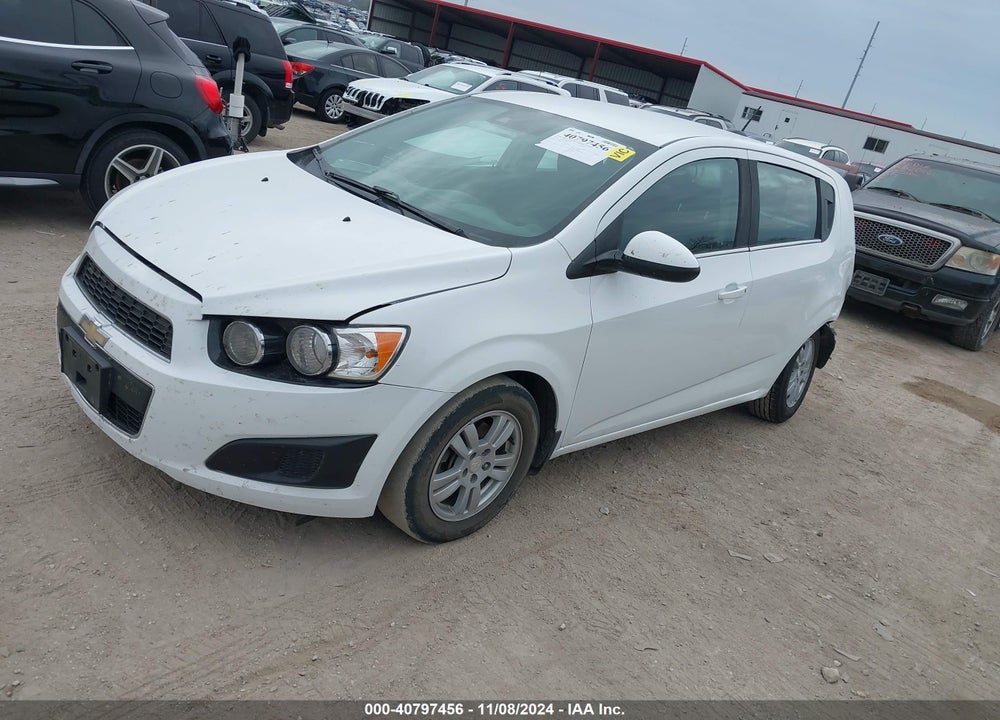 2016 CHEVROLET SONIC LT AUTO VIN: 1G1JC6SHXG4178947