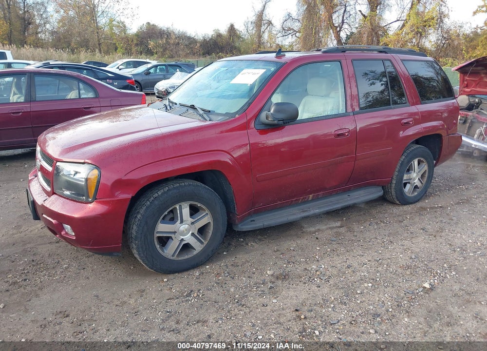 2008 CHEVROLET TRAILBLAZER LT W/2LT VIN: 1GNDT13S082147535