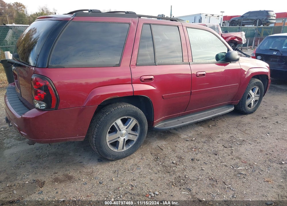 2008 CHEVROLET TRAILBLAZER LT W/2LT VIN: 1GNDT13S082147535
