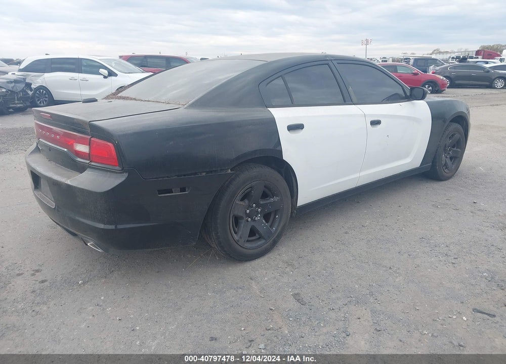 2012 DODGE CHARGER POLICE VIN: 2C3CDXAG9CH190861