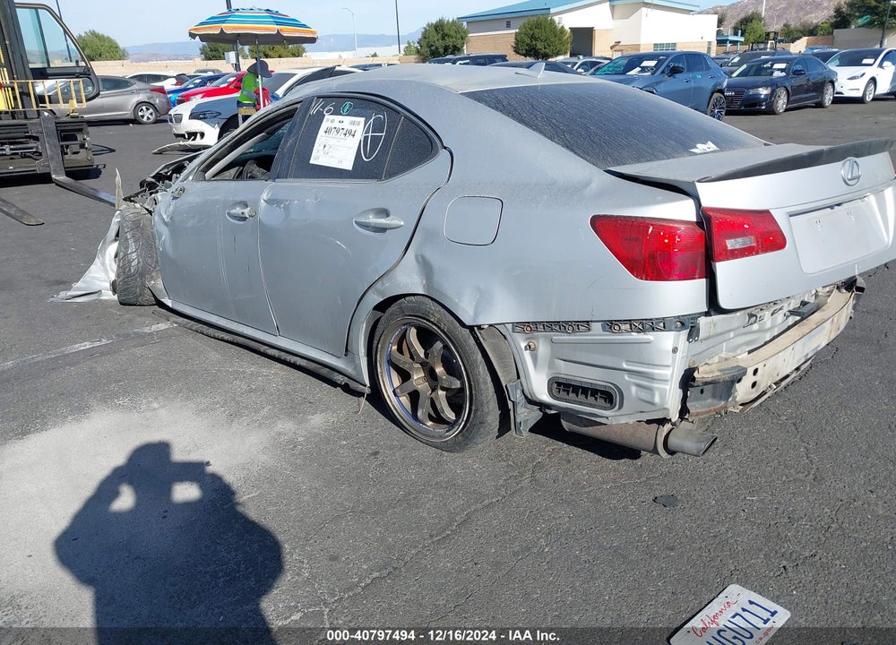 2007 LEXUS IS 250 VIN: JTHBK262472049450