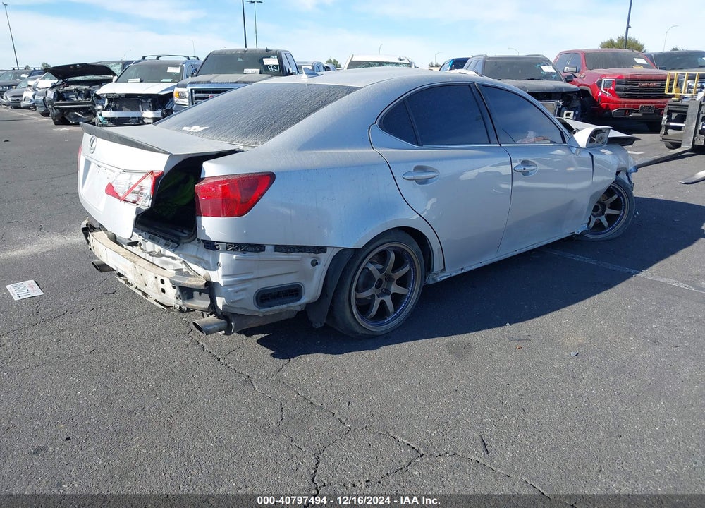 2007 LEXUS IS 250 VIN: JTHBK262472049450