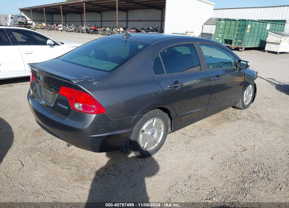 2007 HONDA CIVIC HYBRID VIN: JHMFA36217S006873