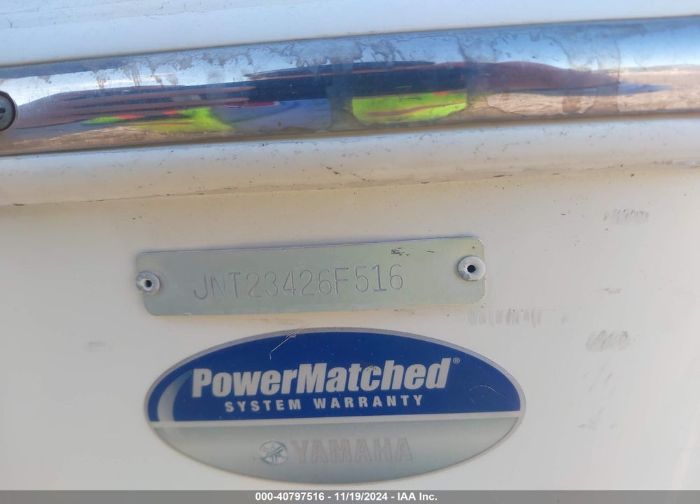 2016 NAUTICSTAR OTHER VIN: JNT23426F516