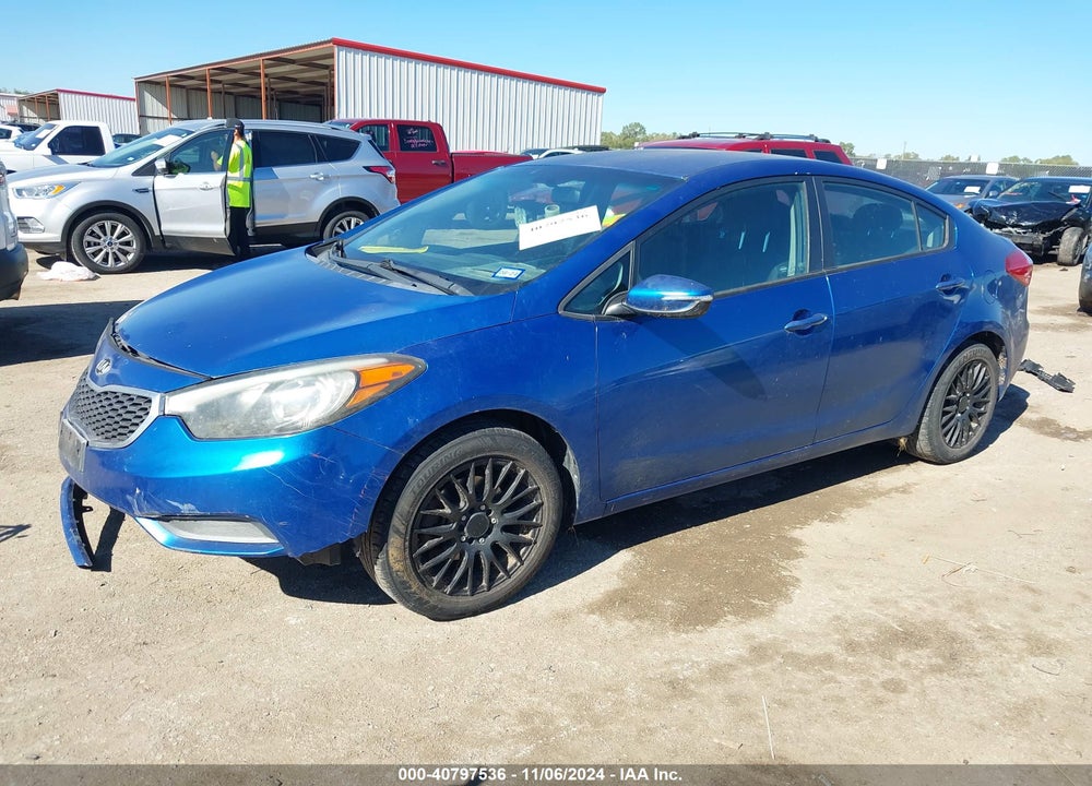 2014 KIA FORTE LX VIN: KNAFX4A64E5233693