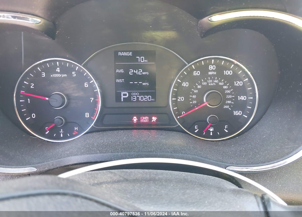 2014 KIA FORTE LX VIN: KNAFX4A64E5233693