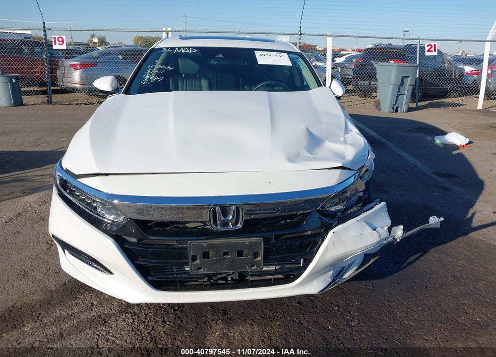 2018 HONDA ACCORD EX-L VIN: 1HGCV1F55JA236342