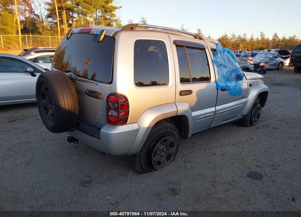 2005 JEEP LIBERTY LIMITED EDITION VIN: 1J4GL58K45W538112