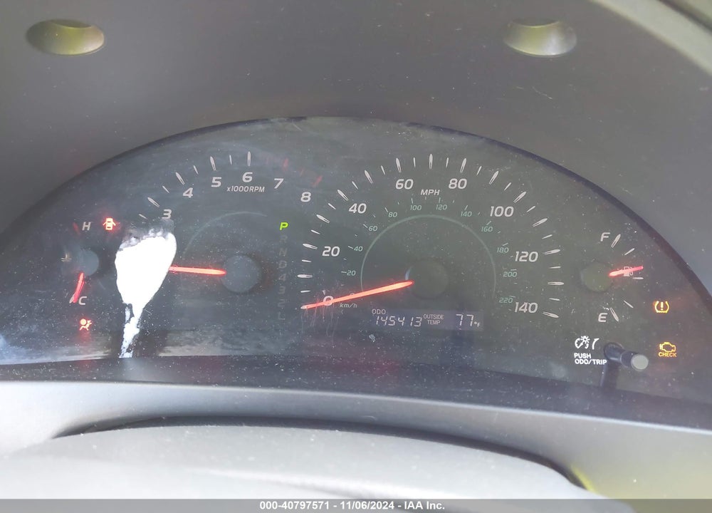 2008 TOYOTA CAMRY LE VIN: 4T1BE46K78U206300