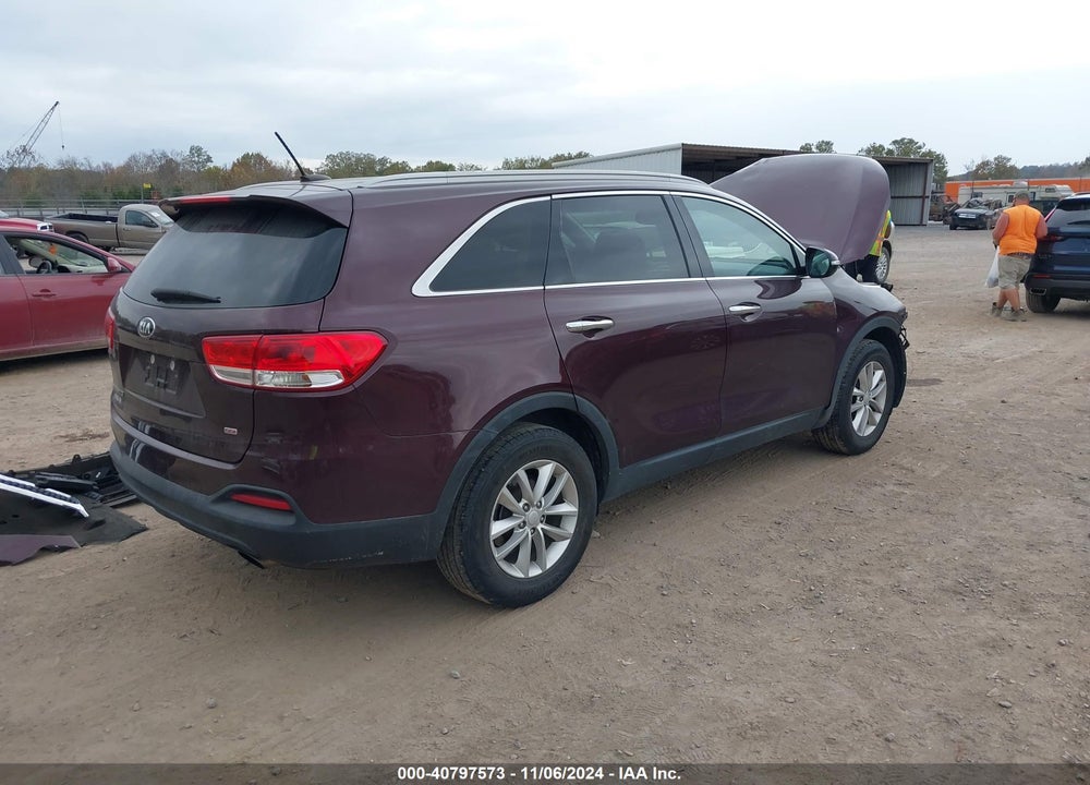 2017 KIA SORENTO 2.4L LX VIN: 5XYPG4A34HG256917