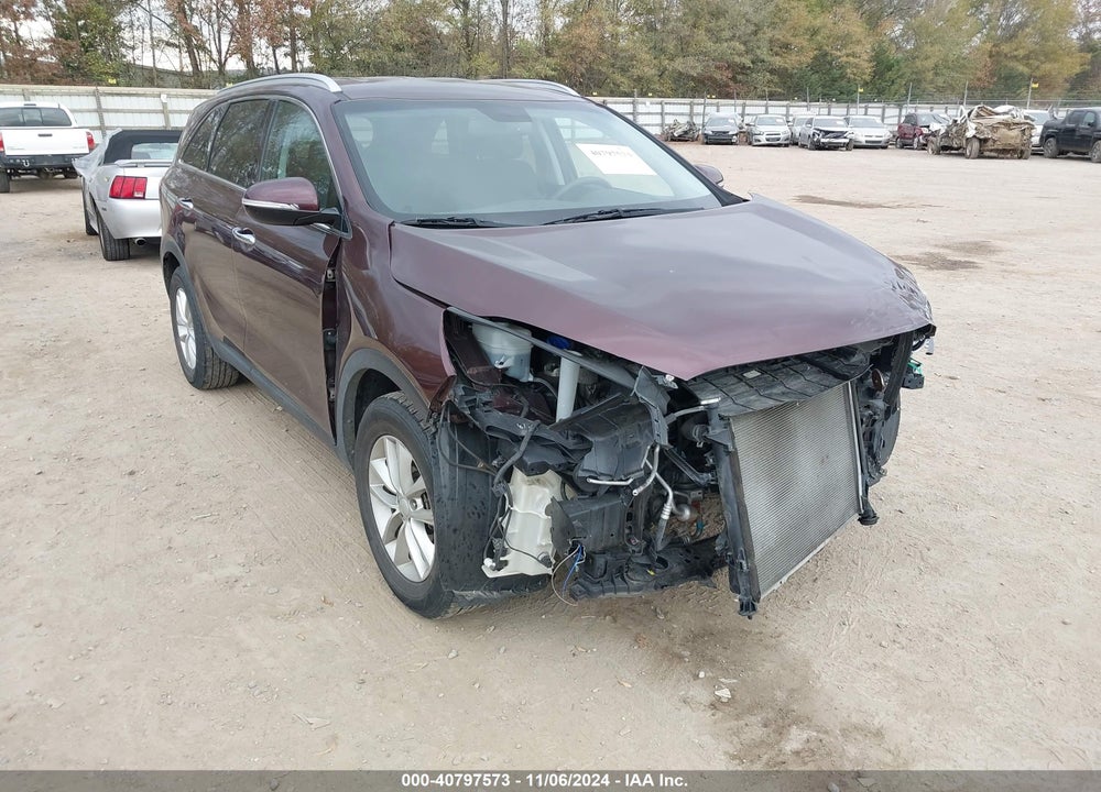 2017 KIA SORENTO 2.4L LX VIN: 5XYPG4A34HG256917