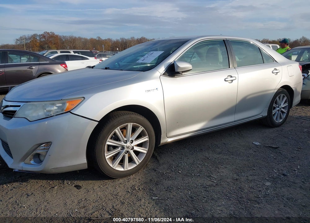 2013 TOYOTA CAMRY HYBRID XLE VIN: 4T1BD1FK7DU078118
