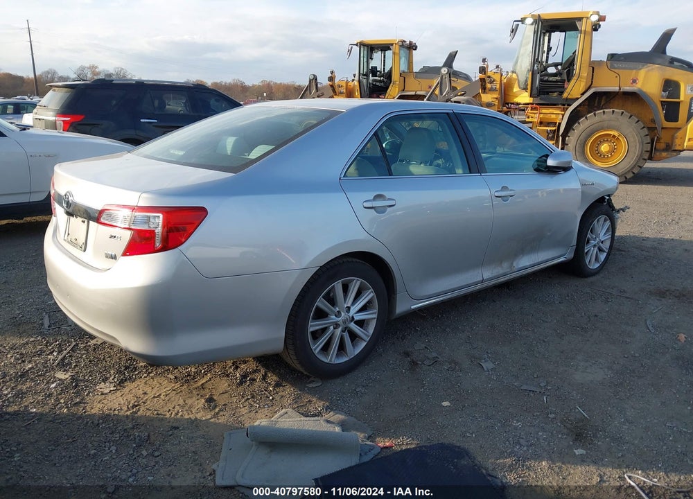 2013 TOYOTA CAMRY HYBRID XLE VIN: 4T1BD1FK7DU078118