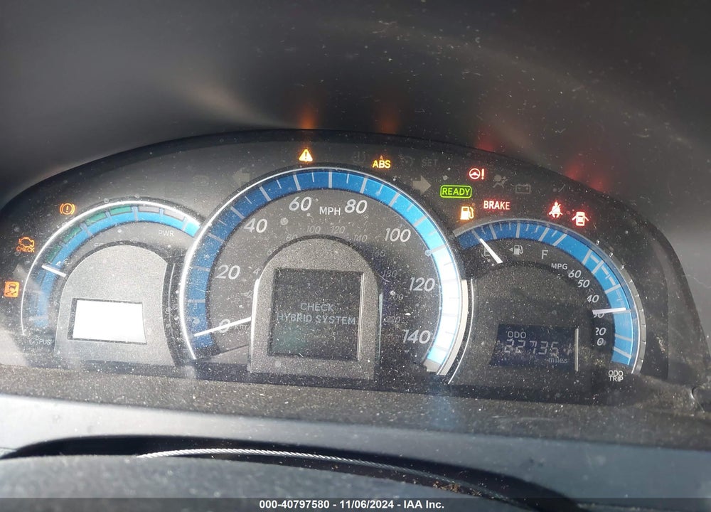2013 TOYOTA CAMRY HYBRID XLE VIN: 4T1BD1FK7DU078118