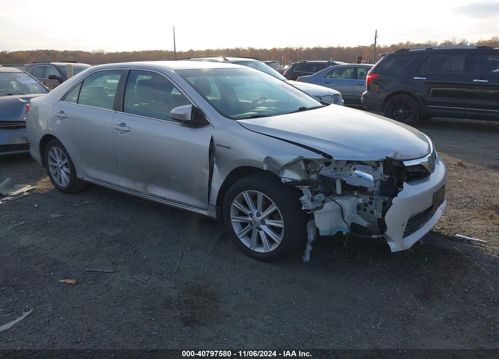 2013 TOYOTA CAMRY HYBRID XLE VIN: 4T1BD1FK7DU078118