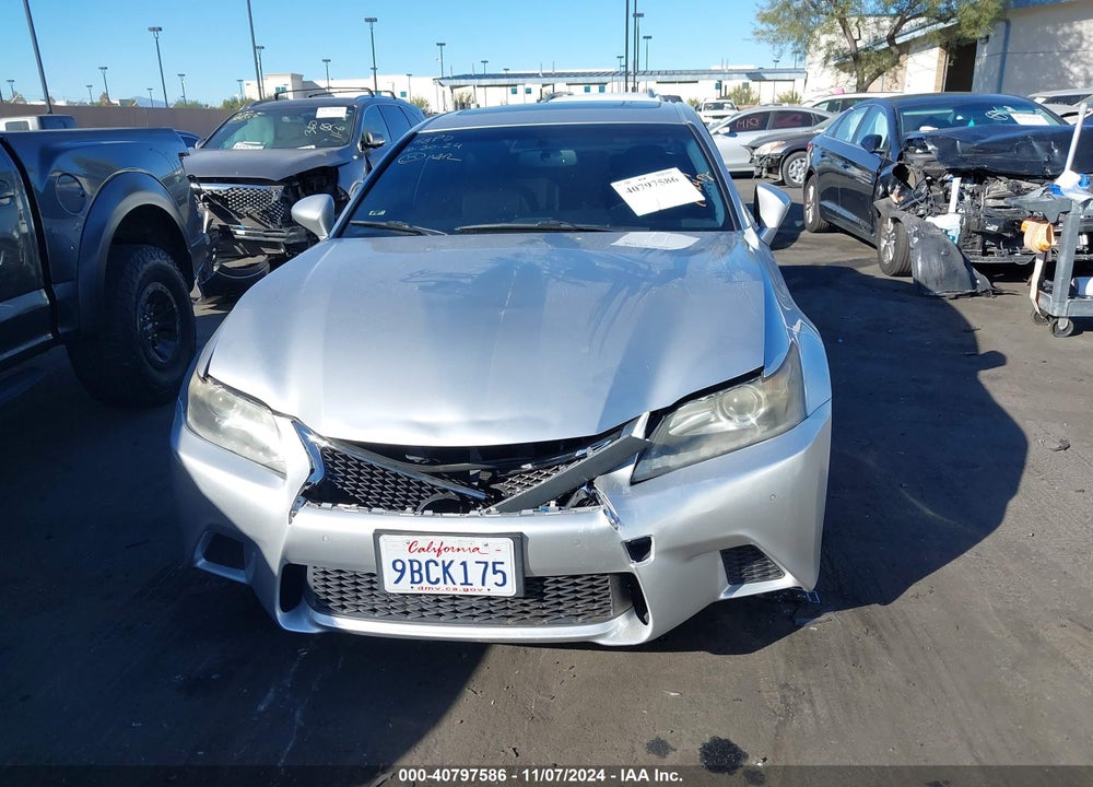 2014 LEXUS GS 350 VIN: JTHBE1BL1E5031323