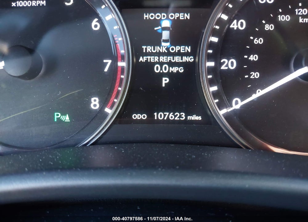 2014 LEXUS GS 350 VIN: JTHBE1BL1E5031323