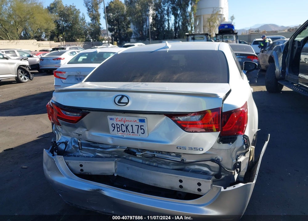 2014 LEXUS GS 350 VIN: JTHBE1BL1E5031323