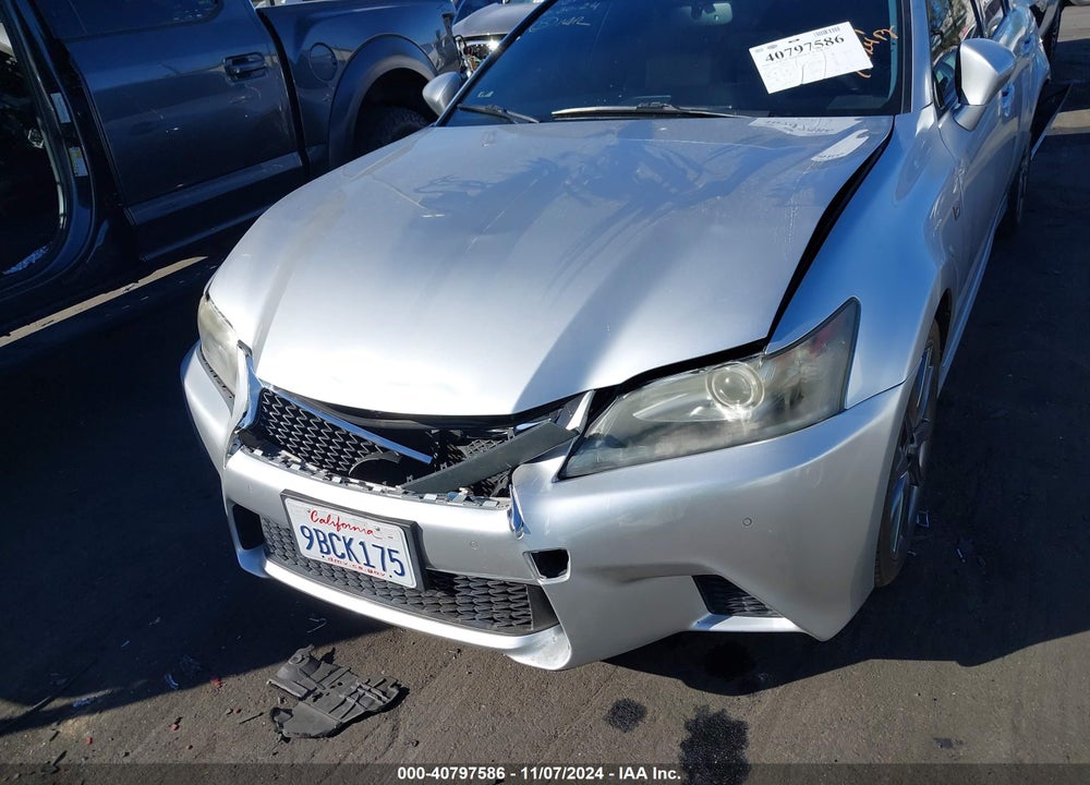 2014 LEXUS GS 350 VIN: JTHBE1BL1E5031323