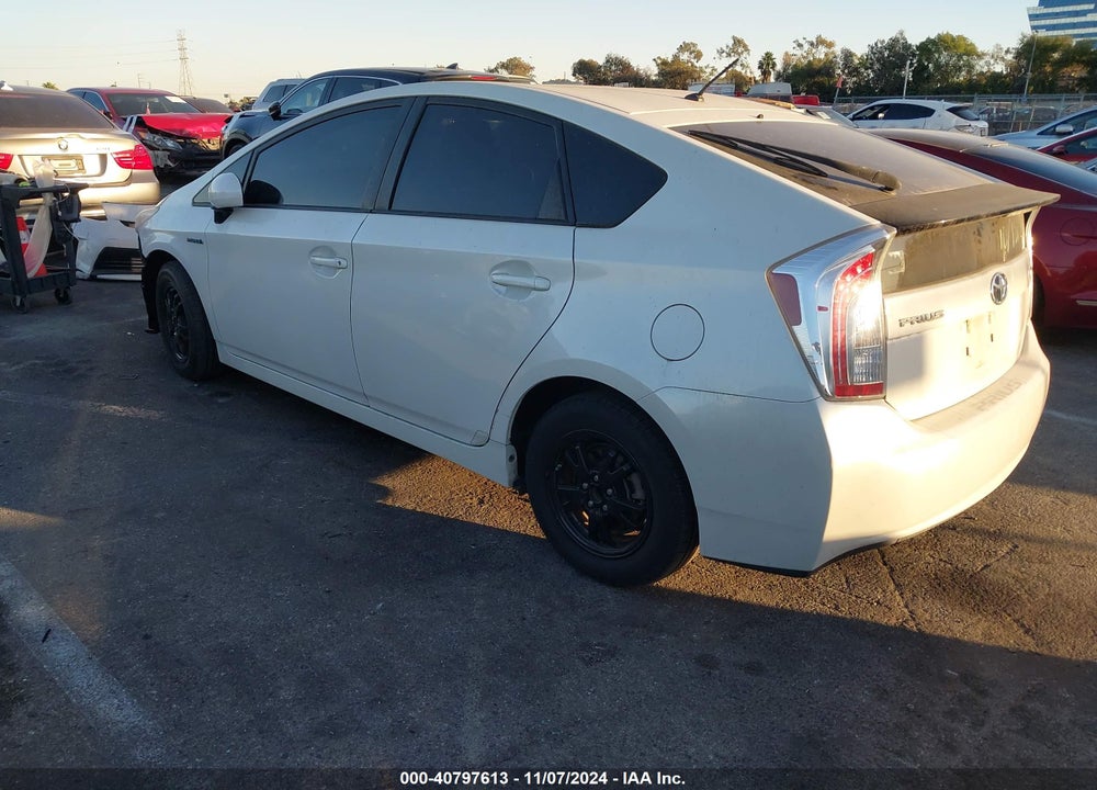 2012 TOYOTA PRIUS TWO VIN: JTDKN3DU5C5534871