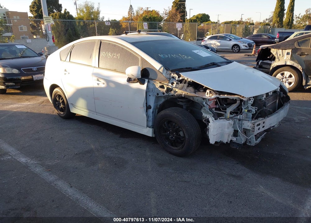 2012 TOYOTA PRIUS TWO VIN: JTDKN3DU5C5534871