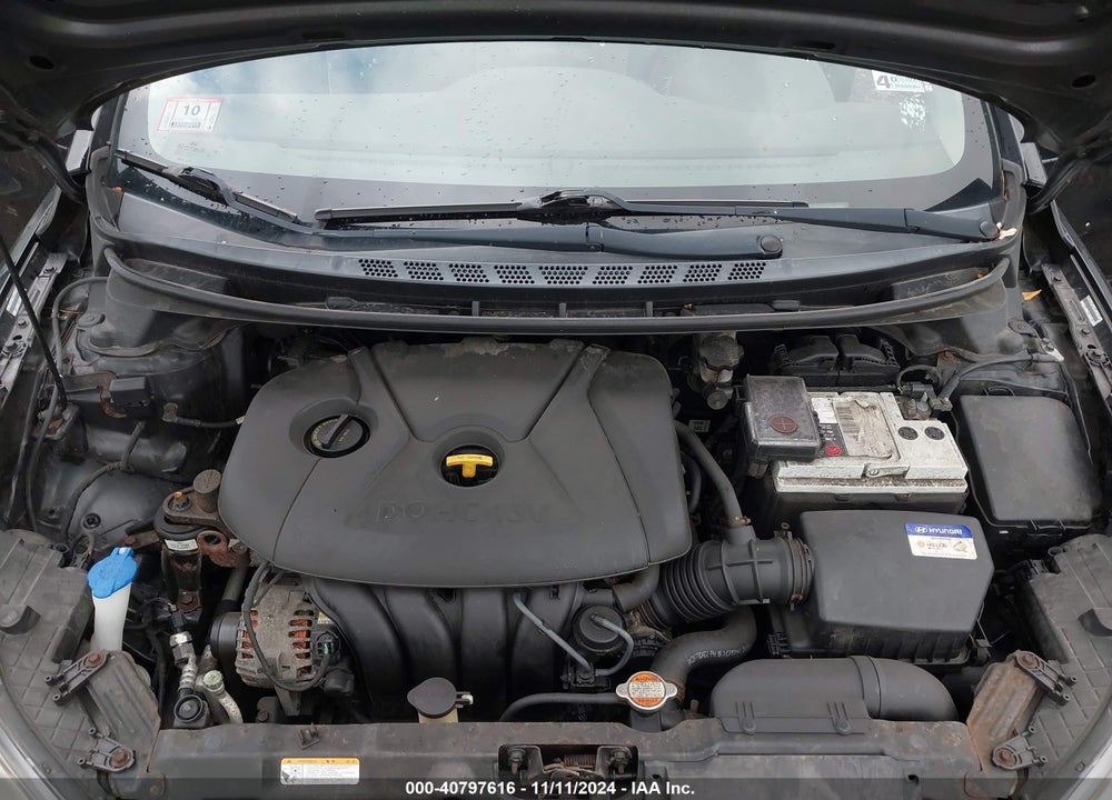 2011 HYUNDAI ELANTRA GLS (ULSAN PLANT) VIN: KMHDH4AE9BU131396