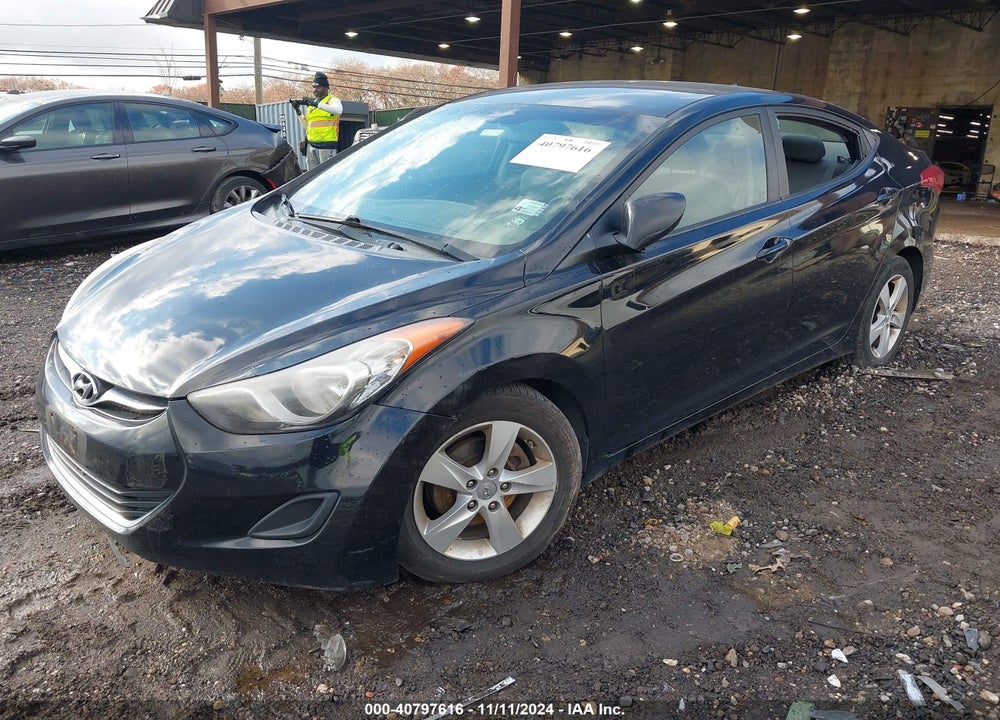 2011 HYUNDAI ELANTRA GLS (ULSAN PLANT) VIN: KMHDH4AE9BU131396