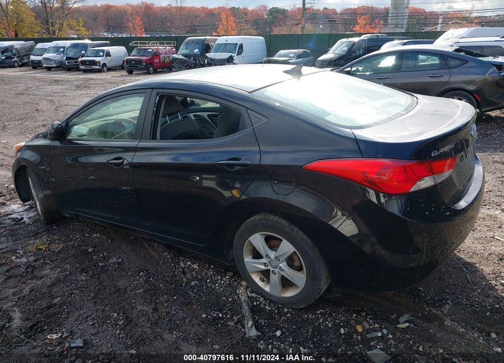 2011 HYUNDAI ELANTRA GLS (ULSAN PLANT) VIN: KMHDH4AE9BU131396